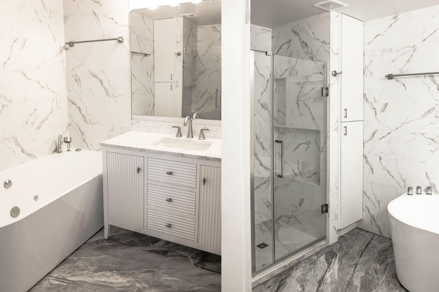 Comfort Construction LLC – Bathroom & Interior Renovation Jacuzzi & Shower Upgrade